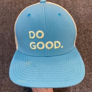 Cotopaxi Unisex Adult One Size DO GOOD Snapback Blue Trucker Hat Baseball Cap